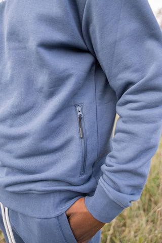 Bandoways Summit Hoodie -Washed Blue