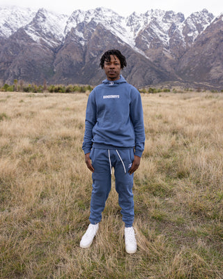 Bandoways Summit Hoodie -Washed Blue