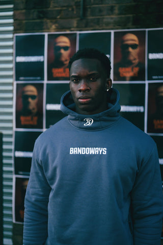 Bandoways Summit Hoodie -Washed Blue