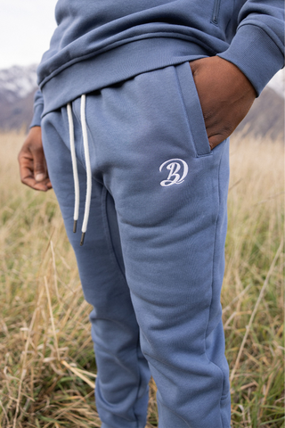 Bandoways Summit Trackpant - Washed Blue