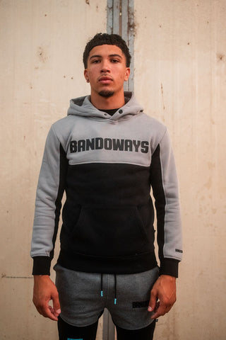 Bandoways Smoked Grey Buckle Hoodie