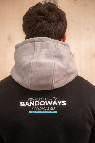 Bandoways Smoked Grey Buckle Hoodie